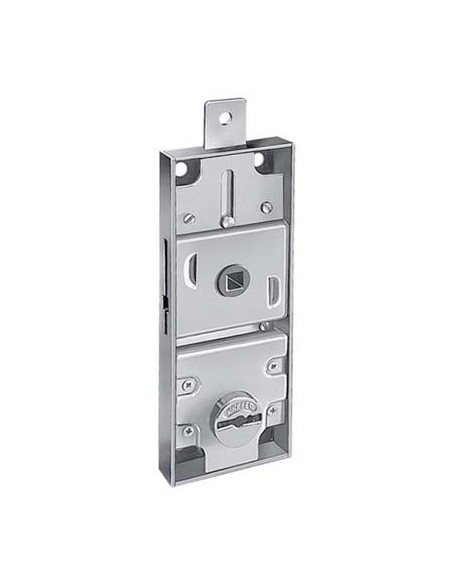 SERRATURA BASCULANTE APPLICARE 8651 PREFER DM+Q8 I.MM 67 C.DRITTO