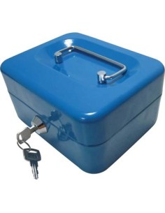 CASSETTA PORTAVALORI ACCIAIO VERNICIATO CHIAVI 2 CM 15X12X8