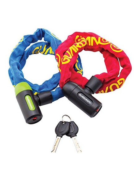 CATENA SICUREZZA TONDA + LUCCHETTO CX759 ILSA + TELA MM 5,0 L.CM 90