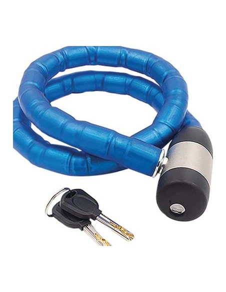 ANTIFURTO CAVO BLINDATO BICI-MOTO 81903 ILSA ACCIAIO MM 23 CM 100