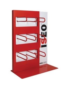 ESPOSITORE VUOTO LUCCHETTI ISEO  POSTI 9