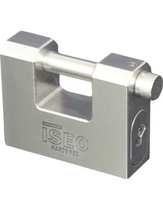 LUCCHETTO ANTISCASSO CLARUS ISEO ACCIAIO CARBONITRURATO CHIAVI 3 MM 75