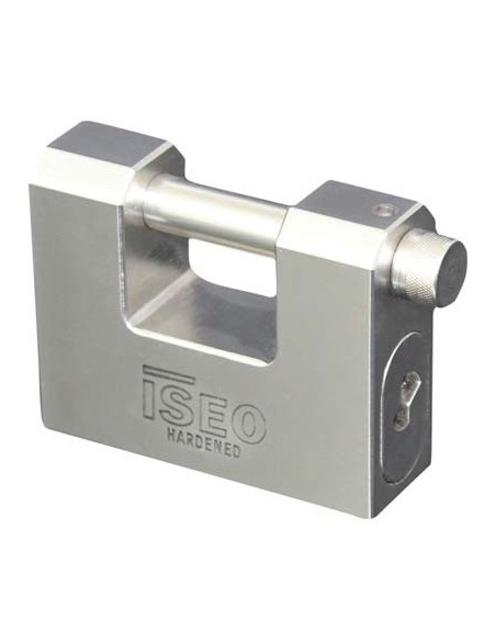 LUCCHETTO ANTISCASSO CLARUS KA ISEO ACCIAIO CARBONITRURATO CHIAVI 3 MM 84