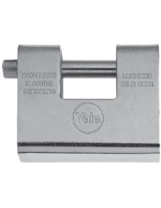 LUCCHETTO ANTISCASSO Y164 YALE ACCIAIO CARBONITRURATO CHIAVI 3 MM 84