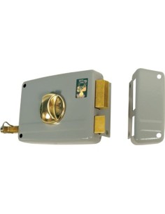 SERRATURA LEGNO APPLICARE 7601 VIRO C.STACCATO M2+TIRANTE+POMOLO E.MM 60 DX