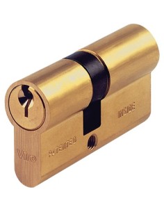 CILINDRO SAGOMATO 700 VIRO OTTONE CHIAVI 3 CAMMA DIN MM 54 27+27