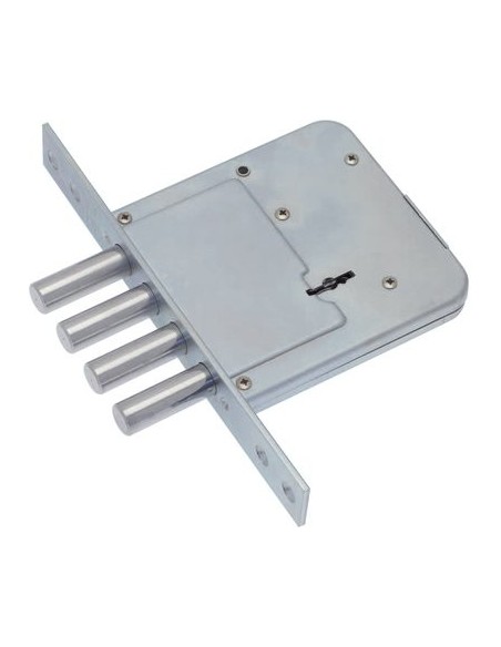 SERRATURA METALLO INFILARE 454 SAB B.Q ZINC F.MM 25 DM M4 H.CM 110 E.MM 60