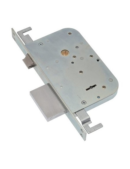 SERRATURA METALLO INFILARE 600/3 SAB B.Q ZINC F.MM 25 DM M4 TRIPL+SCR E.MM 60