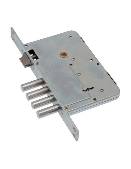 SERRATURA METALLO INFILARE 654/2 SAB B.Q ZINC F.MM 25 DM M4+SCR E.MM 60