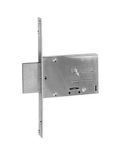 SERRATURA METALLO INFILARE 661 ISEO B.Q ZINC F.MM 25 DM M4 H.MM 82 E.MM 70