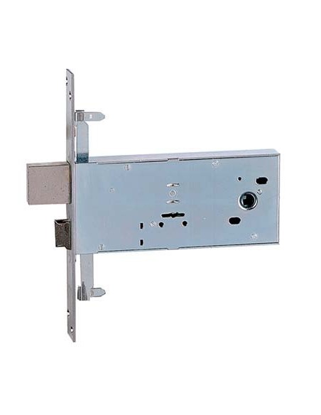 SERRATURA METALLO INFILARE 983 ISEO B.Q ZINC F.MM 25 DM M4 TRIPL+SCR H.MM 82 E.MM 90