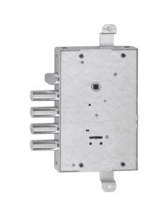 SERRATURA METALLO APPLICARE 608-F1 ISEO DM M4 TRIPL+SCR IP.MM 28 E.MM 63 DX/SX (CISA)