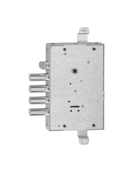 SERRATURA METALLO APPLICARE 608-F1 ISEO DM M4 TRIPL+SCR IP.MM 28 E.MM 63 DX/SX (CISA)