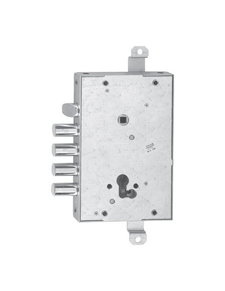 SERRATURA METALLO APPLICARE 668-GF0 ISEO F.SAGOM M2 TRIPL+SCR IP.MM 28 E.MM 63 (CISA)