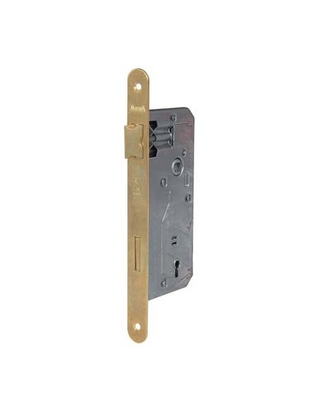 SERRATURA PATENT B.TONDO OTTONATO 040T BONAITI I.MM 90 F.MM 22 E.MM 50