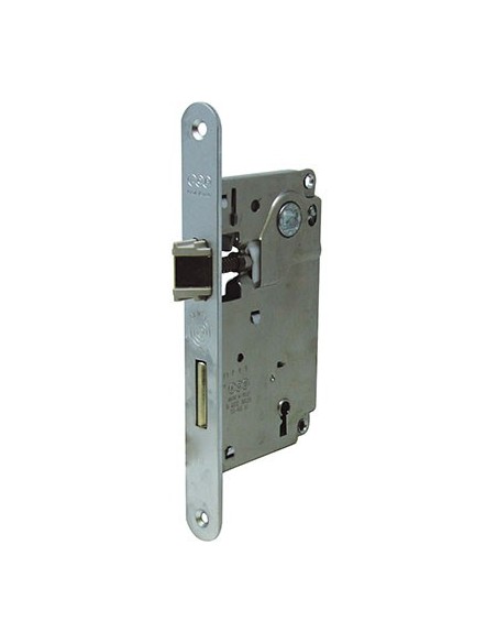 SERRATURA PATENT B.TONDO CROMO OPACO CENTRO AGB I.MM 90 F.MM 22 E.MM 50