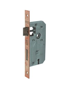 SERRATURA PATENT B.QUADRO BRONZATO 042P BONAITI I.MM 70 F.MM 22 E.MM 40