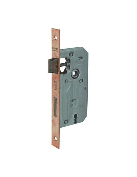 SERRATURA PATENT B.QUADRO BRONZATO 042P BONAITI I.MM 70 F.MM 22 E.MM 45