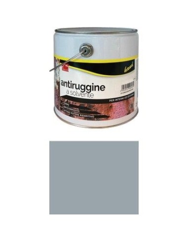 ANTIRUGGINE A SOLVENTE HAND GRIGIO LT 2,5