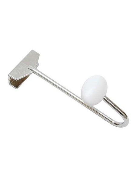 APPENDIABITI RETROPORTA ACCIAIO CROMO LUCIDO POSTI 1