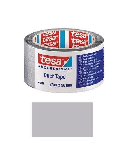 NASTRO ALTA RESISTENZA DUCT TAPE 4610 TESA GRIGIO MM 50 ML 25