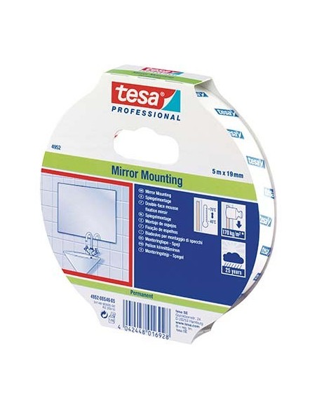 NASTRO BIADESIVO SPECCHI MOUNTING 66952 TESA MM 19 ML 5