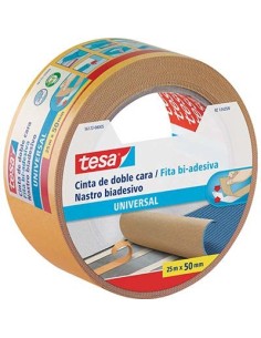 NASTRO BIADESIVO UNIVERSALE PAVIMENTI TESA MM 50 ML 25 PEZZI 6