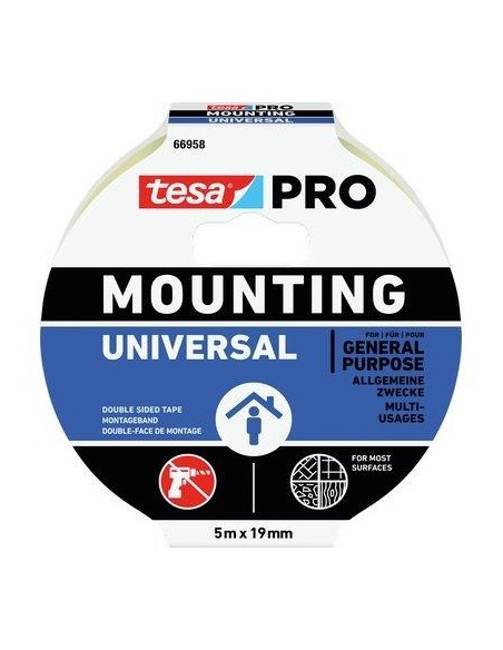 NASTRO BIADESIVO UNIVERSALE MOUNTING 66958 TESA MM 19 ML 5