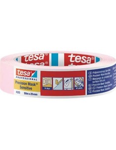 NASTRO CARTA SENSITIVE ROSA 4333 TESA MM 25 ML 50 PEZZI 6