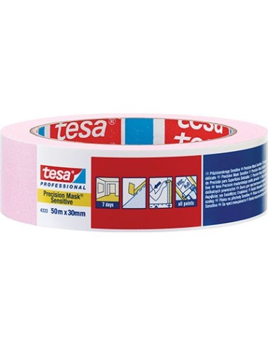 NASTRO CARTA SENSITIVE ROSA 4333 TESA MM 30 ML 50