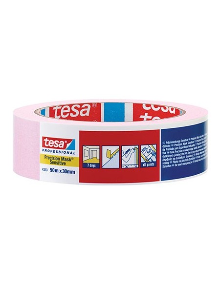 NASTRO CARTA SENSITIVE ROSA 4333 TESA MM 30 ML 50 PEZZI 5