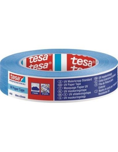 NASTRO CARTA ESTERNI BLU 4435 TESA MM 25 ML 50