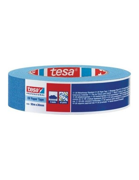 NASTRO CARTA ESTERNI BLU 4435 TESA MM 38 ML 50 PEZZI 8