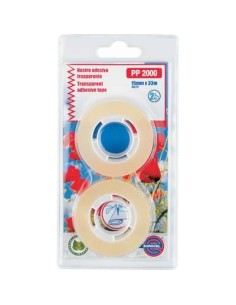 NASTRO ADESIVO TRASPARENTE CASA DUO SELF EUROCEL PPL MM 15 ML 33 CF - PZ 2