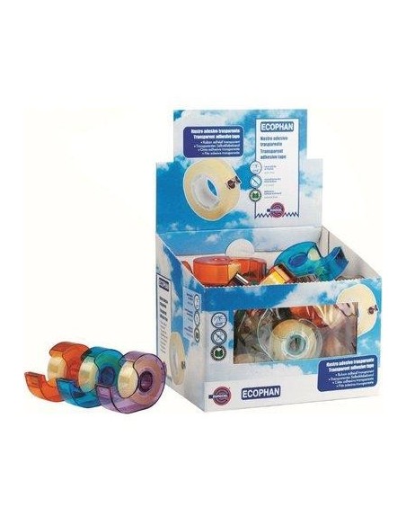 NASTRO ADESIVO TRASPARENTE CHIOCCIA EUROCEL PPL MM 19 ML 25 CF - PZ 34