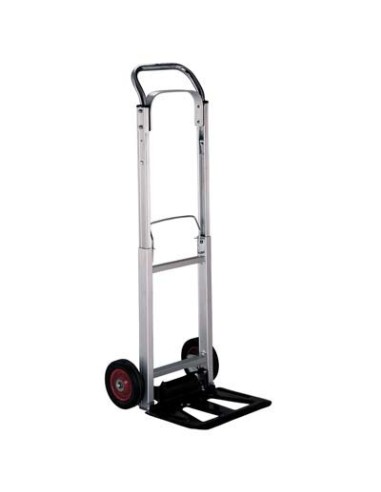 BRAVETTA CARRELLO PORTACASSE PIEGHEVOLE EFFE RUOTE PIENE CM 111X41