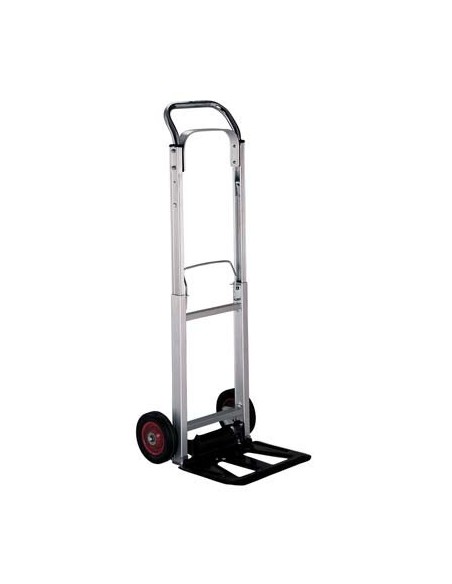 BRAVETTA CARRELLO PORTACASSE PIEGHEVOLE EFFE RUOTE PIENE CM 111X41