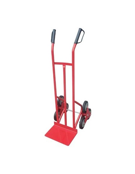 BRAVETTA CARRELLO PORTACASSE X GRADINI HAND RUOTE PIENE CM 113X49