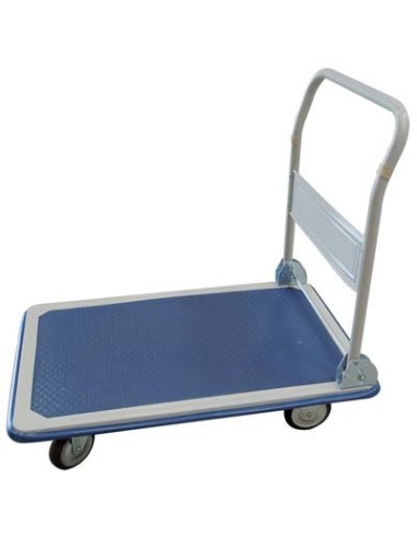 CARRELLO + PIATTAFORMA EFFE RUOTE PIENE CM 48X73 H.CM 82 MAX KG 150