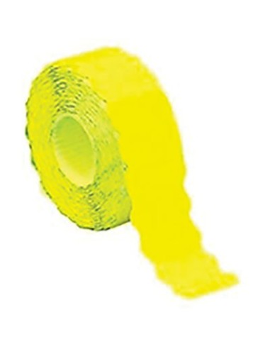 ETICHETTA X PREZZATRICE SWING 821 RO-MA GIALLO FLUO MM 21X12 CF - RO 50