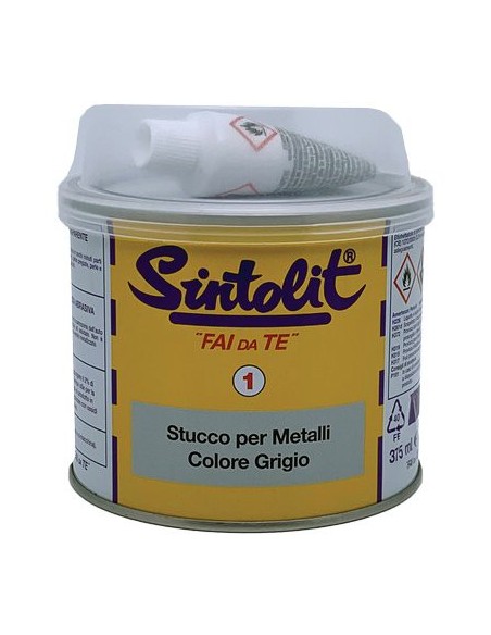 STUCCO METALLO FAI DA TE SINTOLIT GR 375
