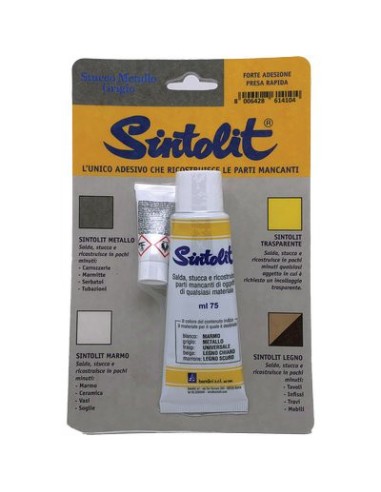 STUCCO METALLO FAI DA TE SELF SINTOLIT ML 75