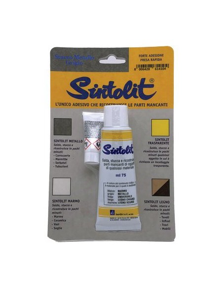 STUCCO METALLO FAI DA TE SELF SINTOLIT ML 75