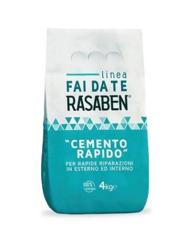 CEMENTO GRIGIO PRESA RAPIDA K2 RASABEN KG 4