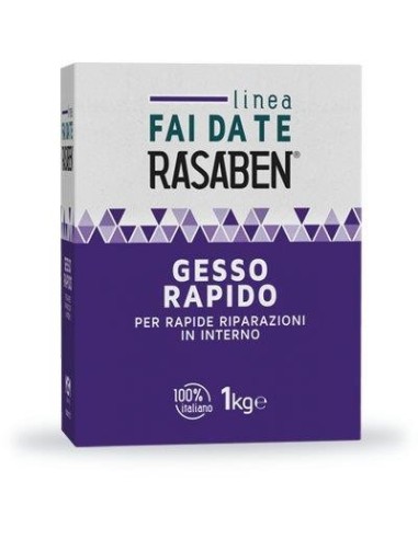 GESSO RAPIDO ALABASTRINO K2 RASABEN KG 1