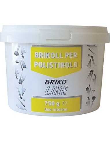 COLLANTE POLISTIROLO PASTA BRIKO LINE KG 0,750