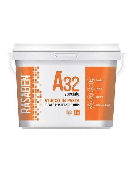 STUCCO PASTA LEGNO MURO A32 K2 RASABEN KG  5