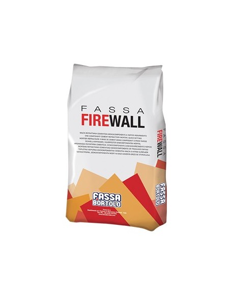 MALTA REFRATTARIA FIREWALL FASSA BORTOLO GRIGIA KG 5