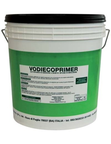 PRIMER BITUMINOSO VODIECOPRIMER VODICHEM BASE ACQUA NERO LT 18