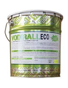 ALLUMINIO RESINOSO VODIRALL ECO VODICHEM BASE ACQUA ARGENTO LT 10